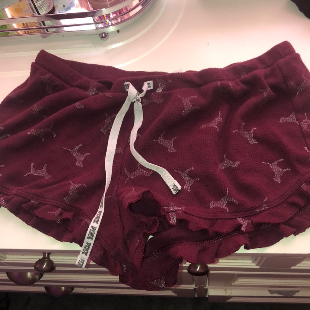 pink pj shorts